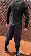 img 1 attached to Mens Thermal Underwear Set Fleece Lined Long Johns Base Layer Long Sleeve Shirts Leggings Winter review by Juan Moncrief