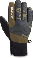 dakine impreza gore tex snow glove men's accessories - gloves & mittens logo