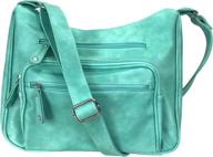 fashion locking concealed credit turquoise women's handbags & wallets ~ hobo bags логотип