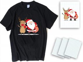 img 4 attached to Create Your Own Custom Dark T-Shirts With 12 A4 Heat Transfer Sheets For Inkjet Printers