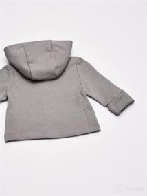 img 1 attached to 🧥 Hanes Ultimate Baby Zippin Fleece Hoodie: Cozy & Convenient Baby Outerwear