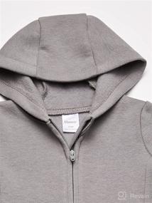 img 3 attached to 🧥 Hanes Ultimate Baby Zippin Fleece Hoodie: Cozy & Convenient Baby Outerwear