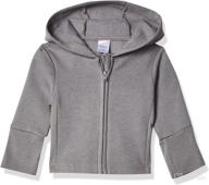 🧥 hanes ultimate baby zippin fleece hoodie: cozy & convenient baby outerwear logo