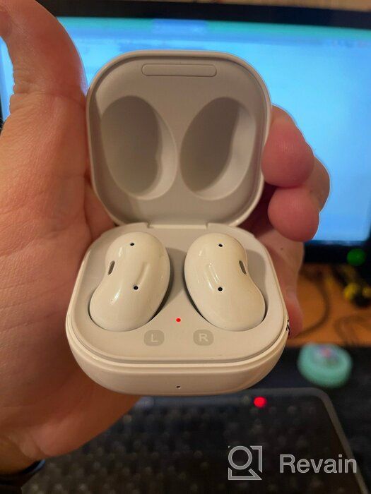 img 1 attached to Renewed Samsung Galaxy Buds Live True Wireless Earbuds in Mystic Black review by Aashit Singh ᠌