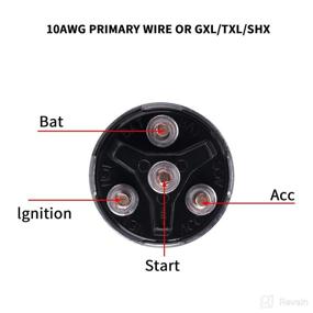 img 2 attached to 🔑 Universal Ignition Key Switch for Trucks, Tractors, Custom Cars, Boats, Forklifts, Bobcats, and General Agriculture & Outdoor Equipment - MRELC 4-Position 12v