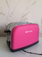 img 1 attached to Toaster Kitfort KT-2014-6, graphite review by Dagmara Fidyt ᠌