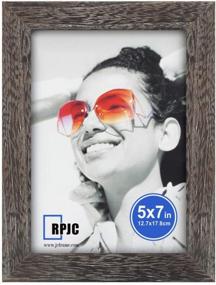 img 3 attached to Crafted Solid Wood Frames With High Definition Glass For Table Top And Wall Mounting Display: RPJC 5X7 Picture Frames
