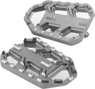 ymiko wide motorcycle foot pegs - 🏍️ footpegs footrests pedals for fordl650 dl1000 vstrom 650xt/1000xt (tai) логотип