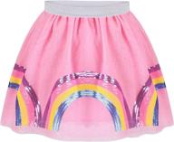 girls skirt white sparkling dance girls' clothing at skirts & skorts logo