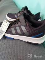 img 1 attached to Adidas Baby Racer Running Shoes for Boys in Black - Ideal Sneakers review by Chris Durandis