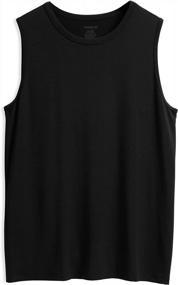 img 2 attached to TomboyX High Neck Muscle Tank Top, Loose Fit, Micromodal Fabric For All Day Comfort (XS-4X)