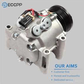 img 1 attached to 🔧 ECCPP A/C Compressor CO 4910AC for 2002-2009 Buick Rainier, GMC Envoy, Isuzu Ascender, Oldsmobile Bravada, Saab 9-7x 4.2L: High-Quality and Reliable