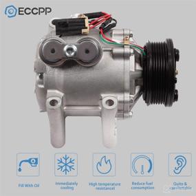 img 3 attached to 🔧 ECCPP A/C Compressor CO 4910AC for 2002-2009 Buick Rainier, GMC Envoy, Isuzu Ascender, Oldsmobile Bravada, Saab 9-7x 4.2L: High-Quality and Reliable