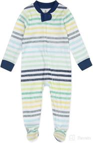 img 3 attached to 👶 Organic Cotton Snug-Fit Footed Pajamas by HonestBaby