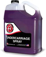 🔥 adam's sio2 infused undercarriage dressing spray (1 gallon) - silica infused for preium results, quick & easy application, works on tires, trim, wheel wells, with a sleek black satin finish logo