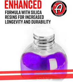 img 2 attached to 🔥 Adam's SiO2 Infused Undercarriage Dressing Spray (1 Gallon) - Silica Infused for Preium Results, Quick & Easy Application, Works on Tires, Trim, Wheel Wells, with a Sleek Black Satin Finish