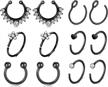 faux piercings for fashionable experimentation: jforyou's clip-on nose rings, ear cuffs, and lip rings logo