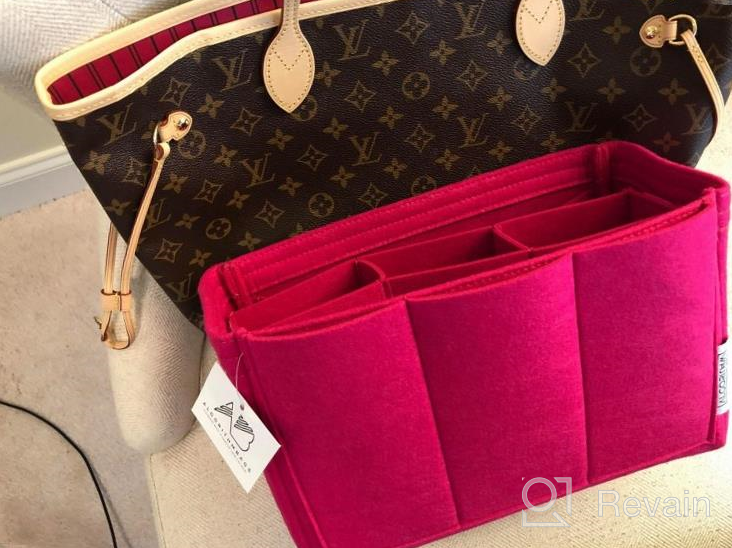 img 1 attached to Revamp Your LV Neverfull MM With AlgorithmBags Peony Organizer Insert – Perfect Fit And Style Upgrade review by Corey Evans