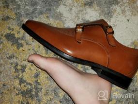 img 5 attached to 🕺 Стильный ботинок Florsheim Potenza Jr. для детей: двойная пряжка, шагайте с уверенностью.