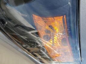 img 8 attached to Улучшите свое вождение с помощью светодиодного проектора AKKON'S Передние хромированные прозрачные фары для Acura TSX CL9 2004-2008 гг. - Пара высококачественных сменных фар