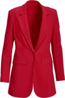 beyond wrinkle resistant one button boyfriend maritime women's clothing : suiting & blazers logo