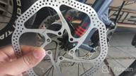 img 1 attached to Set Of 2 Stainless Steel Disc Brake Rotors - 160Mm, 180Mm, And 203Mm Sizes With 6 Bolts For Road, Mountain, MTB, And BMX Bikes review by Dan Germain