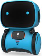 interactive smart talking robot toy for kids - voice controlled with touch sensor, speech recognition, singing, dancing, repeating, and recording - great gift for boys and girls, ages 3-8 - gilobaby logo