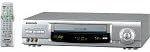 📼 enhanced panasonic pv-vs4821 4-head s-vhs hi-fi vcr with improved features logo