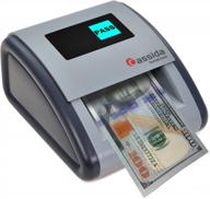 cassida instacheck counterfeit detector with infrared, magnetic and ultraviolet sensors - compact & lightweight automatic detection system logo
