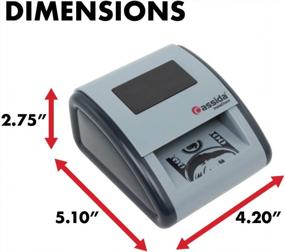 img 1 attached to Cassida InstaCheck Counterfeit Detector With Infrared, Magnetic And Ultraviolet Sensors - Compact & Lightweight Automatic Detection System
