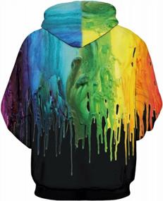 img 3 attached to Unleash Your Style With NEWCOSPLAY'S Realistic 3D Graphic Hoodies For Men