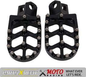 img 1 attached to JFG RACING CNC MX Foot Pegs for DRZ400 00-04/DRZ400E 00-07/DRZ400S 00-19/DRZ400SM 05-19/RM250 89-06 (EXCLUDES K3/K4/K5/K6)/RM250Z 01-06/RMX250 89-96 - Improved for SEO