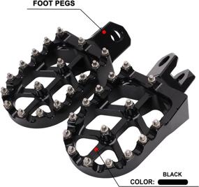 img 3 attached to JFG RACING CNC MX Foot Pegs for DRZ400 00-04/DRZ400E 00-07/DRZ400S 00-19/DRZ400SM 05-19/RM250 89-06 (EXCLUDES K3/K4/K5/K6)/RM250Z 01-06/RMX250 89-96 - Improved for SEO