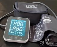 img 1 attached to Automatic Upper Arm Blood Pressure Monitor With Large LED Backlight - Accurate BP Machine With 2 User Memory - 99 Memory Capacity And Large Cuff - Batteries Included review by Nadine Glaser