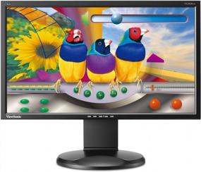 img 4 attached to 🖥️ Enhance Your Viewing Experience with ViewSonic VG2028WM Ergonomic Widescreen LCD Monitor: 1600X900 Resolution, Wide Screen, USB Hub Included