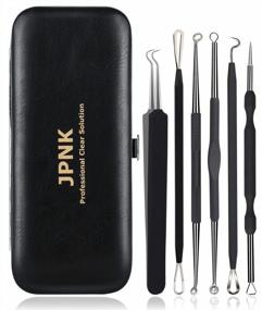 img 4 attached to Z-Blackhead Remover And Acne Extraction Kit By JPNK For Effective Comedone Removal