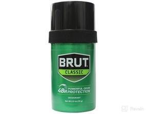 img 4 attached to Brut Round Solid Deodorant Pack Personal Care