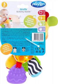 img 2 attached to Giraffe Baby Activity Rattle By Playgro - Enhancing Sensory Development