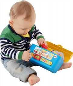 img 3 attached to 🔧 Fisher-Price Laugh & Learn Smart Stages Toolbox: Educational, Interactive Toy for Toddlers