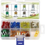 🚗 120-piece epauto assorted mini blade fuse set for cars and trucks (5/7.5/10/15/20/25/30 amp) логотип