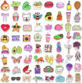 img 3 attached to 250 Adorable Vinyl Stickers For Girls - Perfect Gifts For Kids, Teens, And Girls - Waterproof Stickers For Hydroflask And Water Bottles