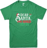 🎅 tcombo dear santa sister did boys' clothing - perfect tops, tees & shirts! logo