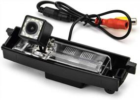 img 4 attached to ASATAH 12 LED Adjustable Angle Car Rear View Camera For Toyota RAV4 RAV-4 RAV 4 / Toyota Vanguard 2006~2012 &Amp