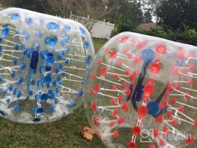 img 7 attached to 5 FT Body Bumper Bubble Soccer Ball For Kids And Adults - Boost Your Fun With 1 Pack Of Zorb Ball