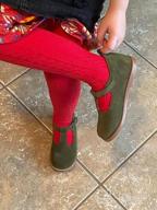 img 1 attached to Kids Girls Flat Dress Shoes School Oxfords Mary Jane Toddler Little Kids review by Latrice Dixon