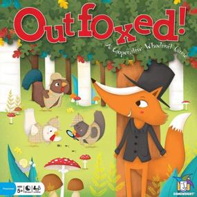 img 3 attached to Gamewright Outfoxed! The Ultimate Cooperative Mystery Game For Kids