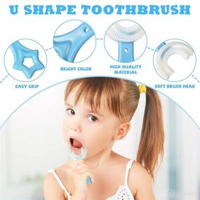 img 1 attached to Toothbrush Silicone U Shaped Training Cleaning