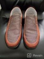 img 1 attached to 👞 Premium Quality Men's Breathable Polyurethane Loafers: Exceptional Anti-Skid Comfort and Style review by Joe Roberts