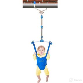 img 4 attached to OUTINGPET Doorway Jumper: Fun Exerciser Set for Toddlers & Infants (6-24 Months)