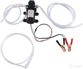 img 1 attached to 🔌 Efficient 12V Electric Oil Extractor Pump: Auto Car Fluid Liquid Scavenge & Transfer Pump Kit for Easy Oil Change - 60W